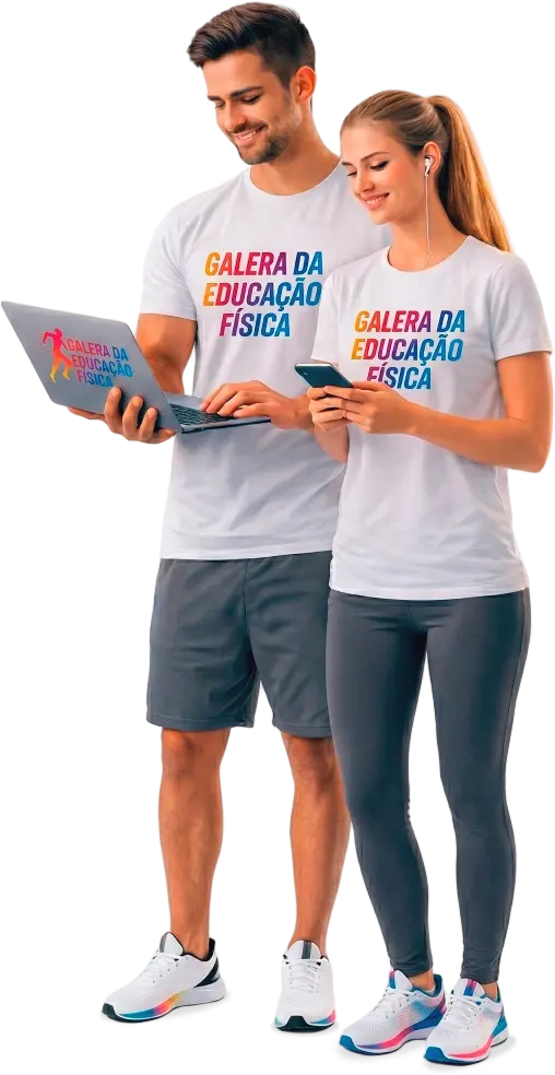 Personagens Galera da Educação Física